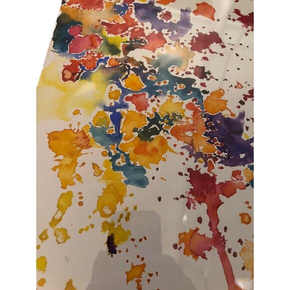 Framed Abstract Watercolor Paintings Original 14 x 12 Horizontal or Vertical - Picture 14 of 16